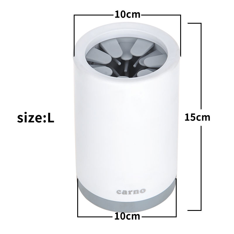 Pulitore zampe portatile per cani e gatti